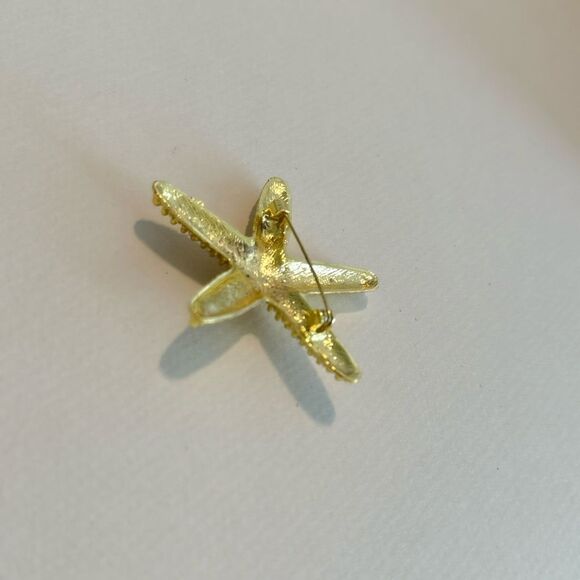 Starfish brooch M979 - Picture 4 of 4